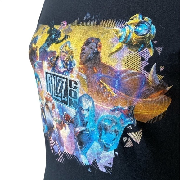 Blizz Con - Anaheim 2017 Black Tee Shirt - Picture 5 of 7